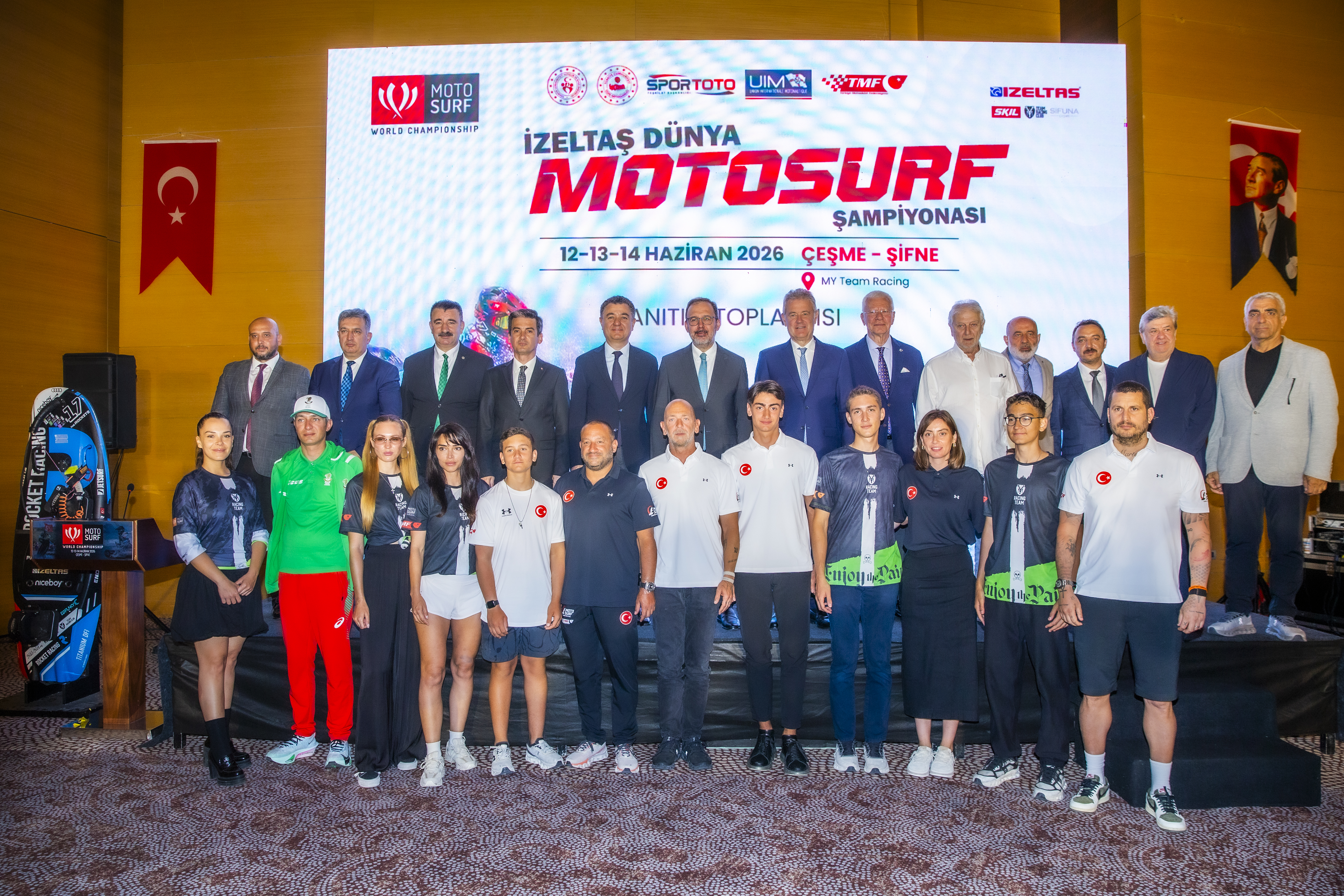 İzeltaş Dünya Motosurf Şampiyonası İkinci Kez Türkiye’de